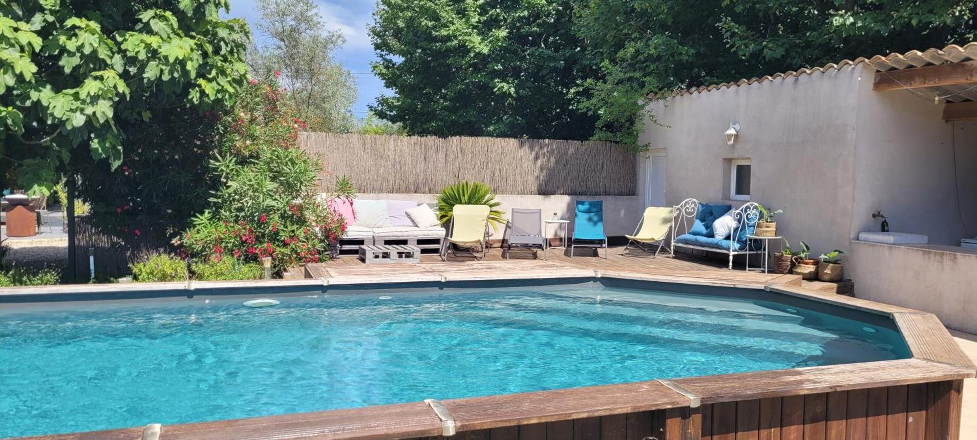 Location Appartement Dans Mas Provencal モントゥー エクステリア 写真
